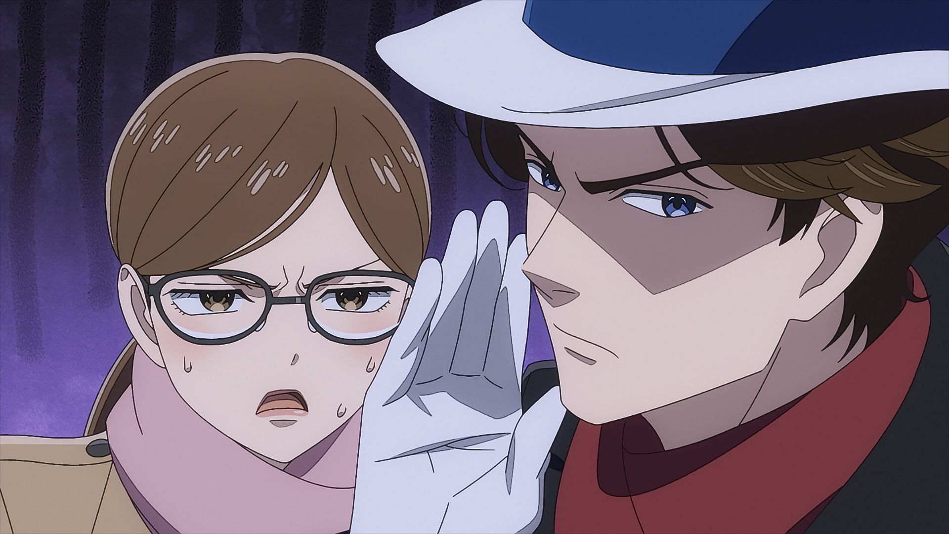 Kazamatsuri's discovery of Hosho's true identity will likely finally come in The Dinner Table Detective episode 8 (Image via Madhouse)